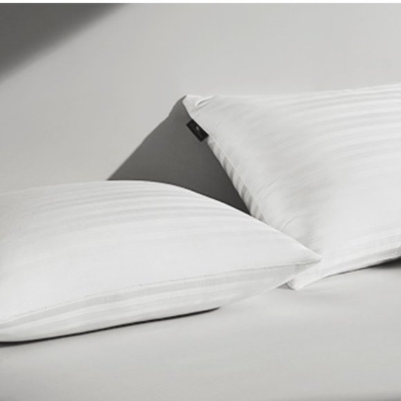 Downluxe Goose Feather Down Pillow 20" x 28" Queen - Picture 1 of 12